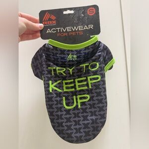 RBX Black and Green Pet Activewear